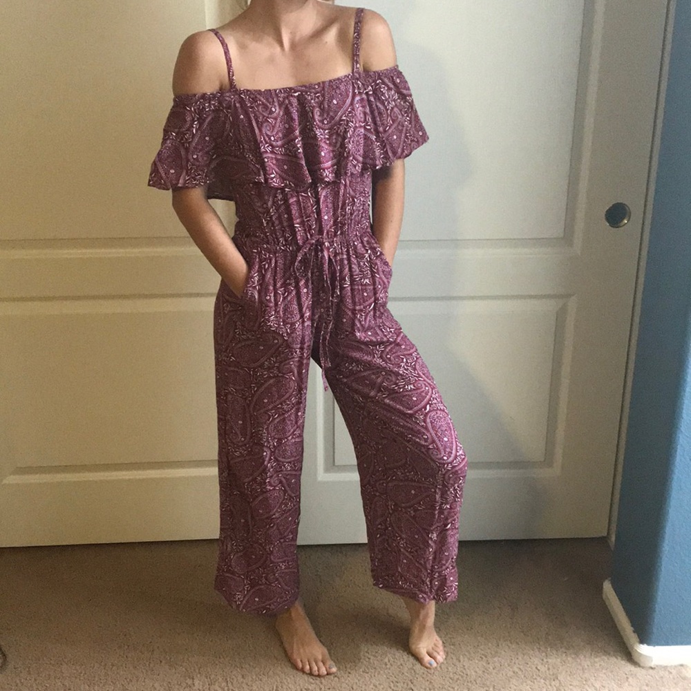 Boho chic paisley onesie